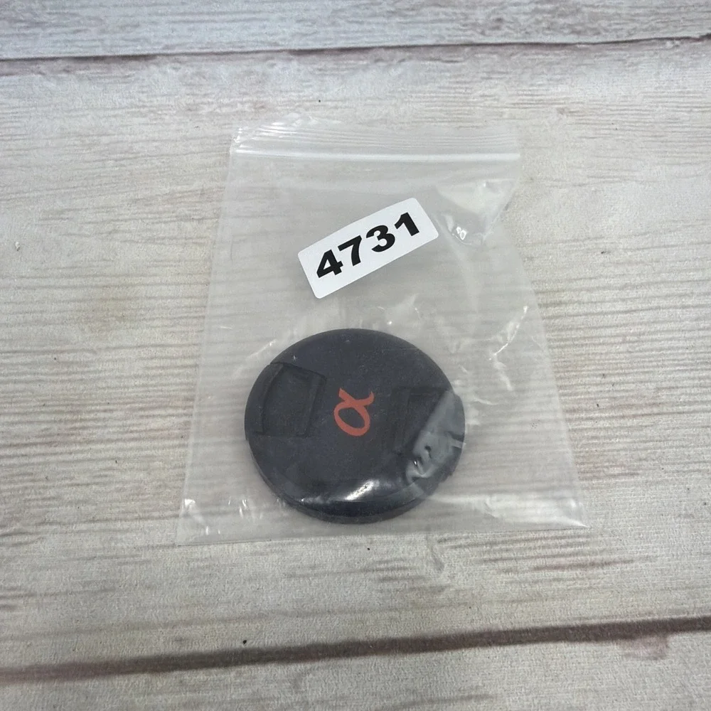SONY ALPHA 55mm LENS FRONT COVER Black Genuine